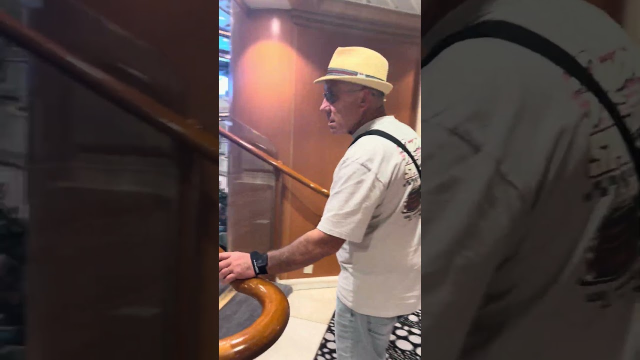 Boarding the Carnival Encounter Ship