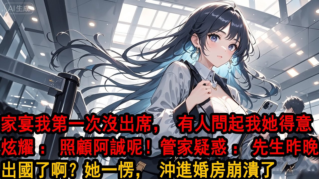 老爺子壽宴上，我第一次沒出席，有人問起，她得意炫耀，「照顧阿誠呢，他入贅過來，作為柳家人理所應當替我分擔。」「可是先生昨天出國了啊？」聽到管家小聲疑惑，她一愣沖回婚房，看著桌上的離婚協議崩潰了