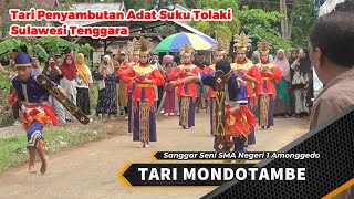 Tari Mondotambe || Tarian Adat Penyambutan Suku Tolaki di Sulawesi Tenggara 