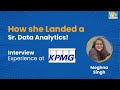 Data Science Placement Story | Ivy Pro School Review | Student Success Story | Meghna Singh