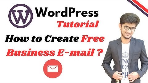 How to Create a Free Business Email with WordPress