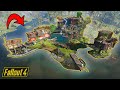 FALLOUT 4: Building a Lakeside Village #fallout4 #fallout #fallout76
