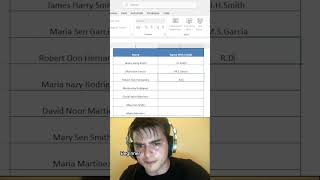 Stop Typing Initials Manually! Excel Flash Fill Hack ⚡
