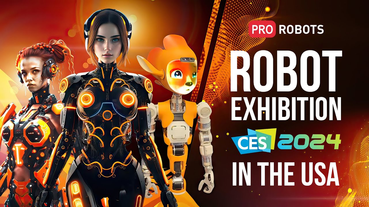 ⁣Beyond modern: a review of the CES-2024 show in Las Vegas | Robots and cars with ai | Pro Robots