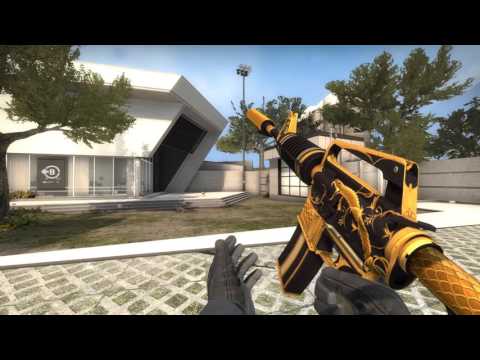 M4A1-S Golden Coil - New Shadow Collection CS:GO Skin Showcase - YouTube