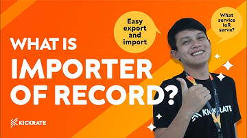Importer of Record (IoR)
