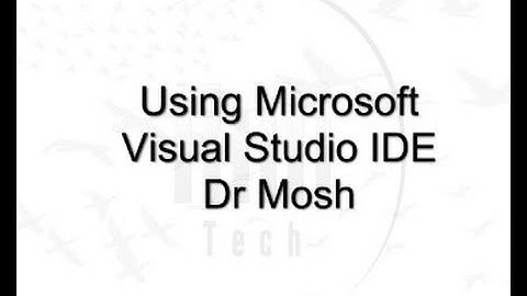 Using Visual Studio MSDEV IDE for C/C++ coding