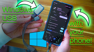 Hoe je een opstartbare USB-stick voor Windows maakt met alleen je telefoon
