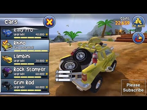 Beach Buggy Blitz Rhino Fully Upgraded Dropship Start Android Gameplay EP #2