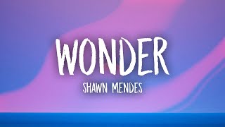 Video thumbnail of "Shawn Mendes - Wonder (Lyrics)"