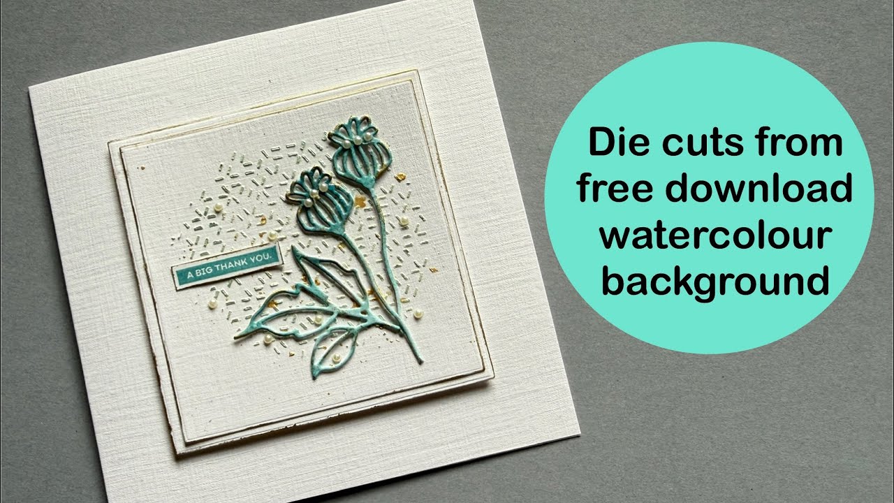 Вырубка из бесплатного загруженного акварельного фона.