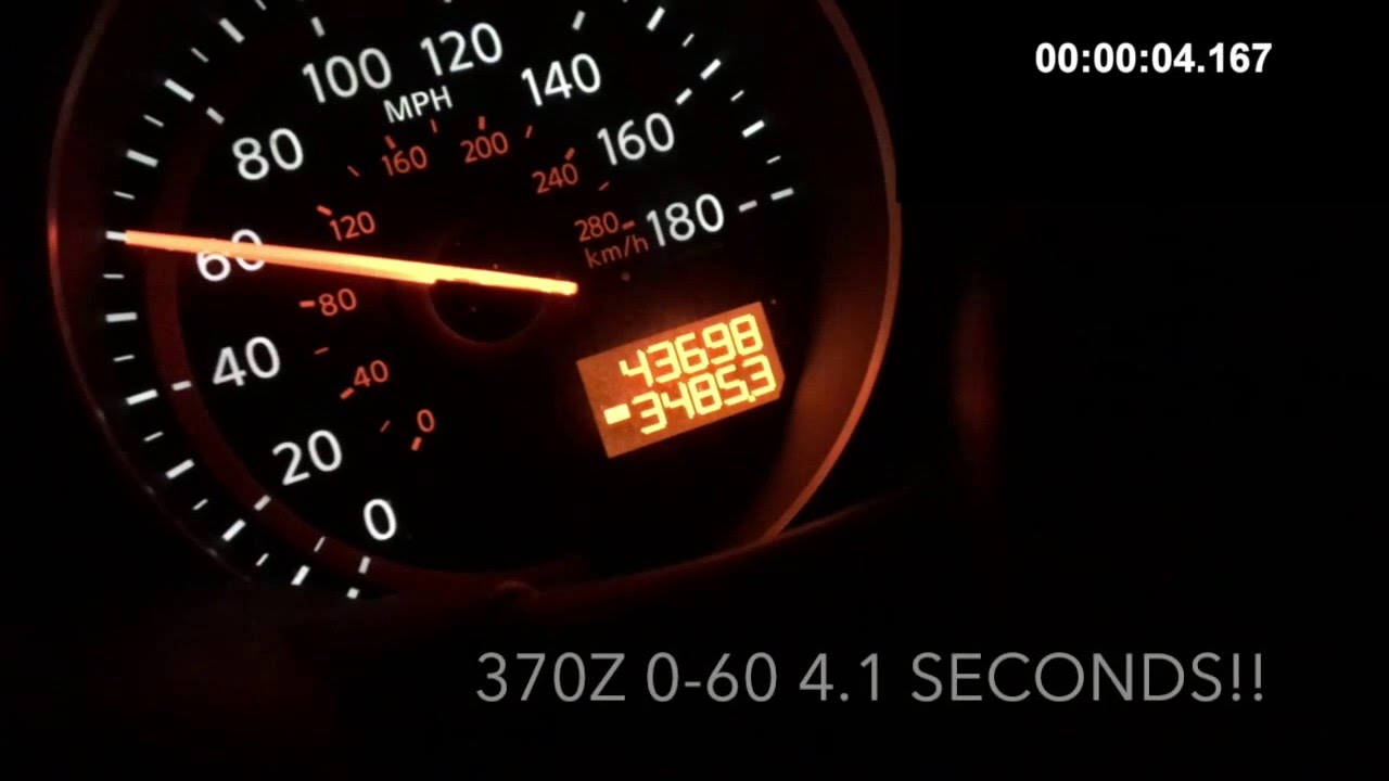 All Motor 370Z 0-60 in 4.1 SECONDS