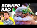 ¡BONKER BAO! Good Street Food: Probando GUA BAO BURGER | Comiendo en un restaurante de COCINA FUSIÓN