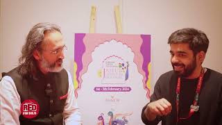 Papa CJ Interview| Jaipur Literature Festival| RedFM