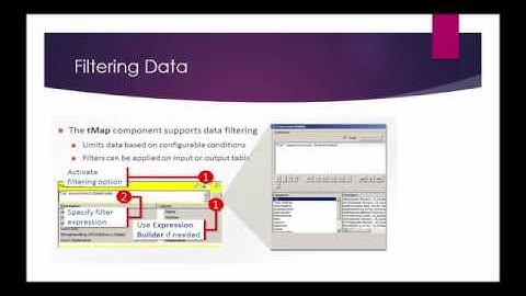 Filter Data : Talend Data Integration Certificate Lesson 4