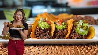 Looking for aNEW Taco recipe? Then you have to try this MOUTHWATERING Instant Pot POT ROAST TACOS!