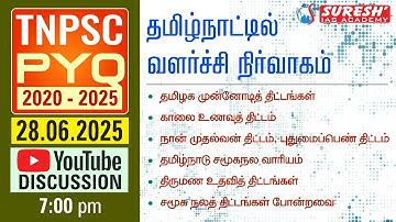 TNPSC | 2020-25 PYQ | TAMILNADU DEVELOPMENT ADMINISTRATION | DAY-44 | Suresh IAS Academy
