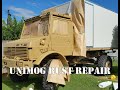 Unimog RV Build #5 leaks &amp; rust repair, paint