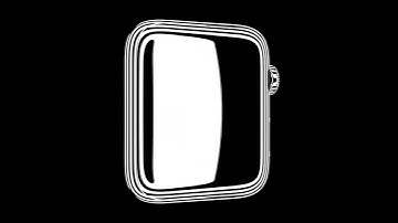 Apple Watch Series 2 Sport. Zebra Stripes Curvature Continuity Check