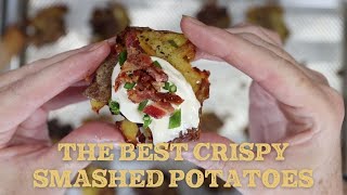 The Best Crispy Smashed Potatoes