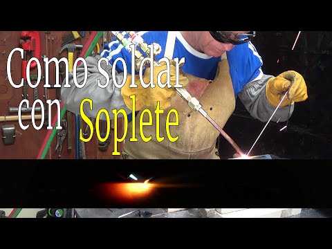 How to weld with a torch (oxyacetylene)?