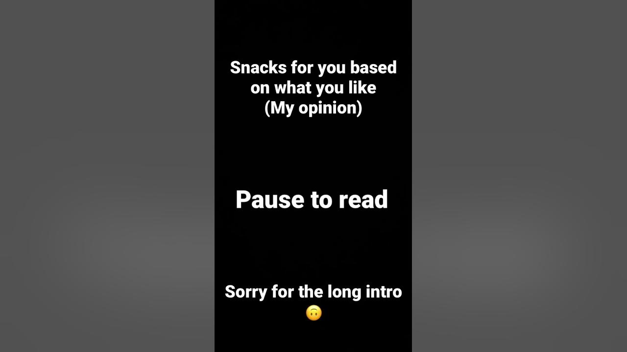 snacks-for-you-based-on-what-you-like-snackvideo-youtube