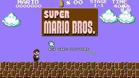 Super Mario Bros (MD Bootleg) Continue And Game Over!