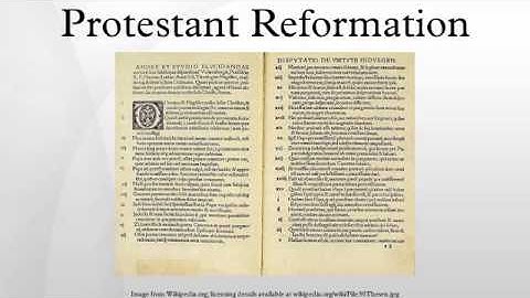 Protestant Reformation