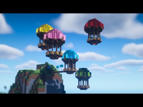 Video Minecraft | Cách Xây Những Khinh Khí Cầu Mini Nhiều... - youtube