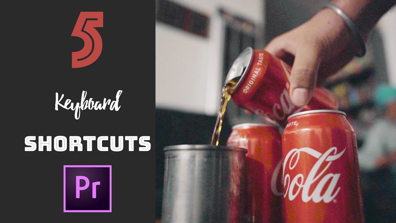 5 Premiere Pro Keyboard Shortcuts - Edit Faster NOW! - YouTube