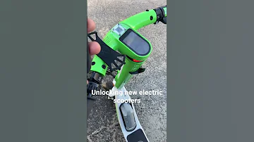 How To Unlock A Electric Scooter For Free 