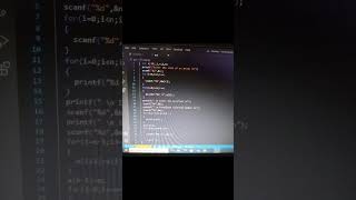 write a program to insert a element in array #c_programming_language #c_language #viral #new #array