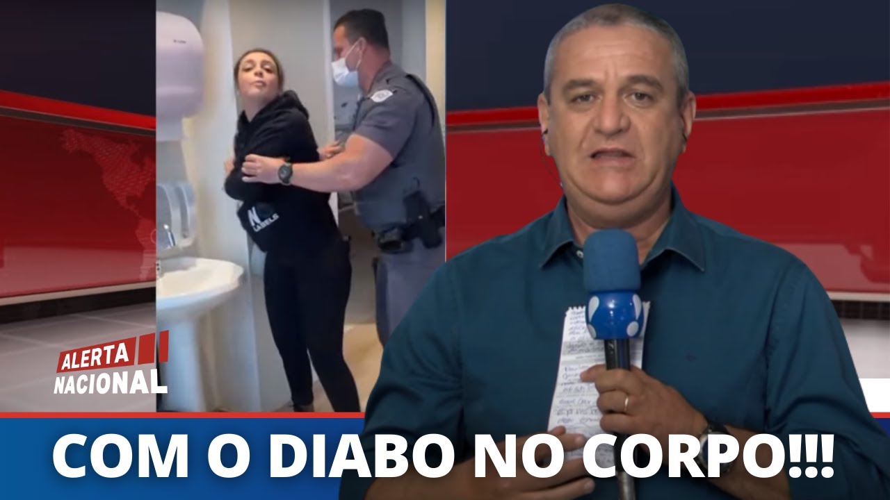 MULHER É PRESA APÓS XINGAR E CUSPIR EM PM NO HOSPITAL