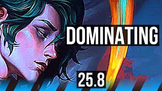 HWEI vs YONE (MID) | 6/0/2, Dominating | BR Challenger | 25.8
