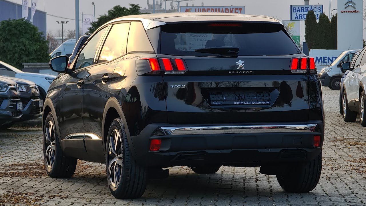Peugeot 3008 Allure 1 5 Bluehdi 130 Perla Nera Black Youtube