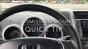 Quick Tip: How to check your Transmission Mounts