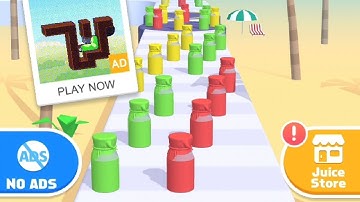 juice run Android level satisfying walkthrough gameplay #viralvideo #games