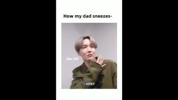 Which style of sneezing do you follow?🤣 #kpop #bts #taehyung #jimin