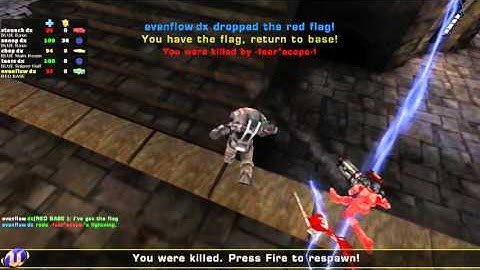 ut2004 dx vs fear - ctf final map1 -  evenflow pov