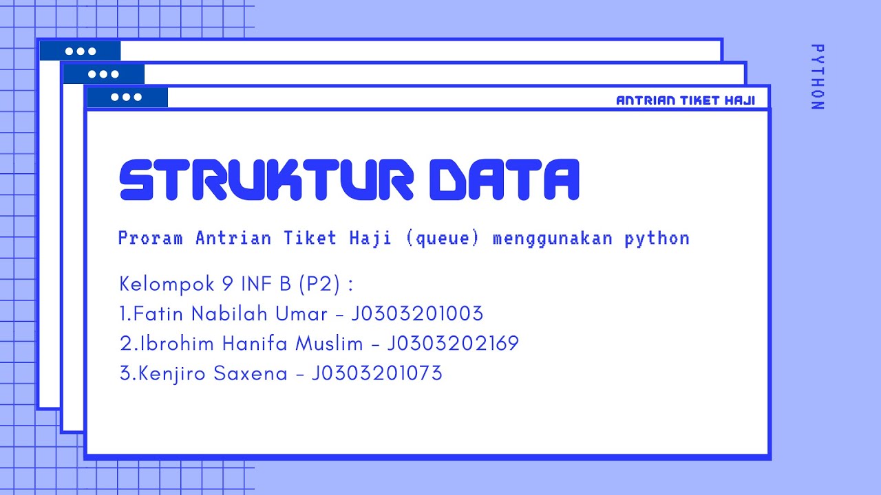 Projek Akhir Struktur Data (Queue) Kelompok 9 INF B P2 | Program ...
