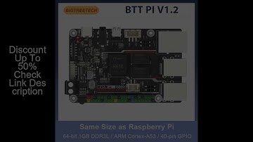 BIGTREETECH BTT PI V1.2 Board Quad Core Cortex-A53 2.4G WiFi 40Pin GPIO VS Raspberry PI 3B Orange Pi