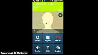 Call Recording Unlimited (Android App Demo) screenshot 3