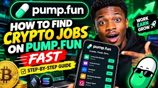 How to Find Crypto Jobs on Pump.fun FAST (Step-by-Step Guide)