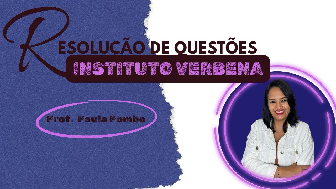 PORTUGUÊS INSTITUTO VERBENA