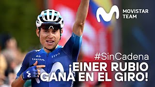 #SinCadena: ¡Einer Rubio gana en el Giro de Italia 2023! | Movistar Team