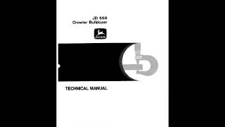 John Deere 550  Crawler Bulldozer Manual TM 1108