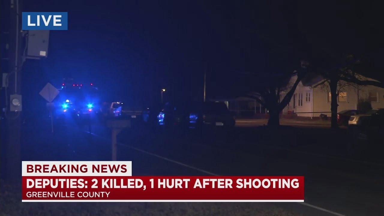 2 dead, 1 injured after shooting in Greer - YouTube