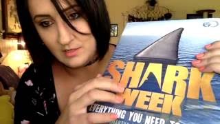 First Video! ~ Intro & Shark Week ~ Reading, Talking, Soft Spoken, Tapping, Rambling, Sharks screenshot 4