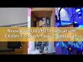 Review AQUASMITH Aquarium Chiller Fan,Fish Tank Cooler with Temperature Control,Minimum Setting 59℉,