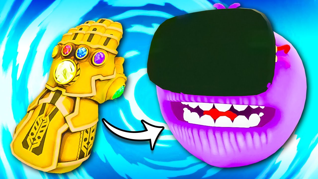 Giving THANOS Meeseeks the INFINITY GAUNTLET - Rick and Morty VR